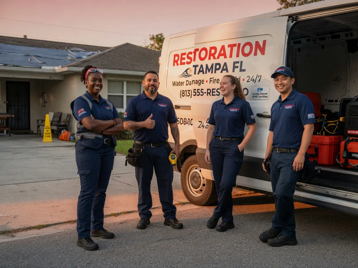 Water Damage Restoration company in Big Bend, WV